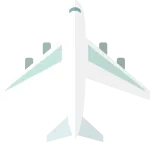 Jet Plane Part 3 SVG Icon